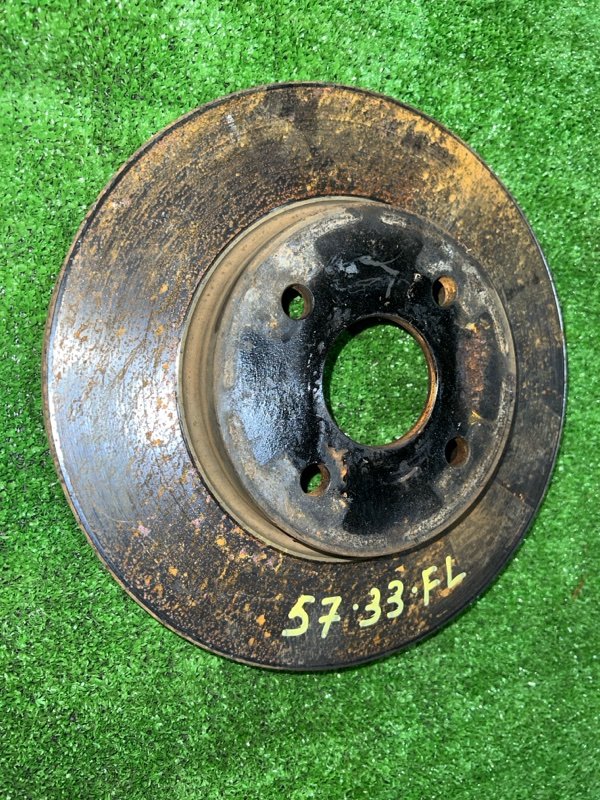 Диск тормозной Mazda Verisa DC5W ZY-VE передний левый (б/у)