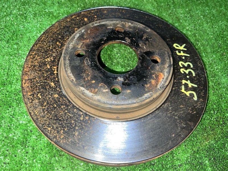 Диск тормозной Mazda Verisa DC5W ZY-VE передний правый (б/у)