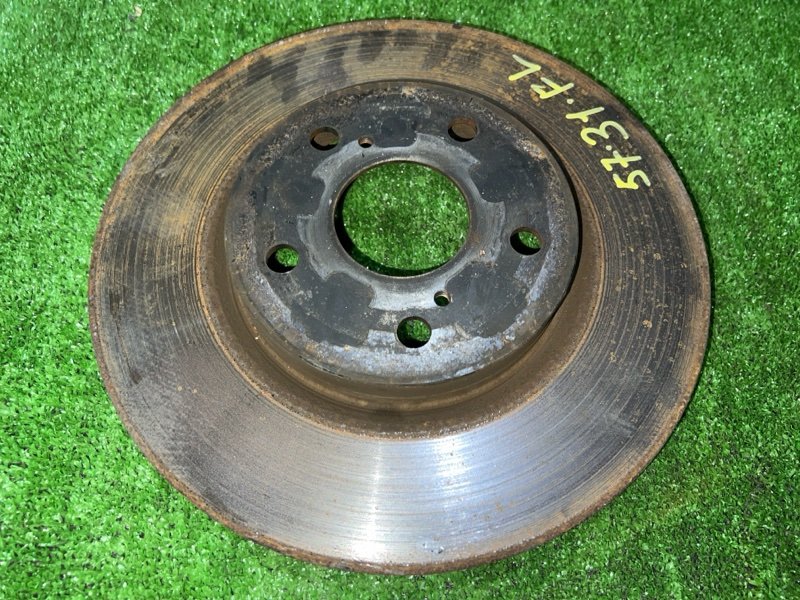 Диск тормозной Toyota Crown GRS181 4GR-FSE 2005 передний левый (б/у)