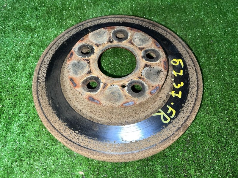 Диск тормозной Toyota Caldina ST215 3S-FE 2000 передний правый (б/у)