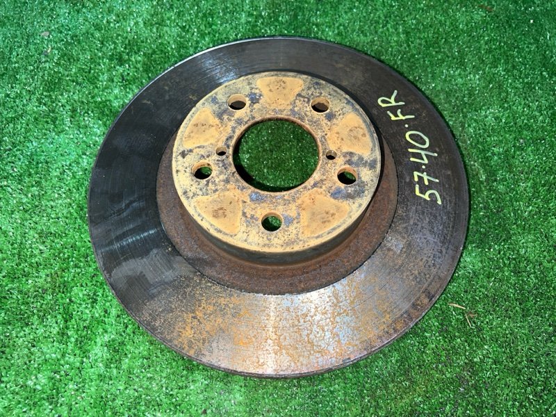 Диск тормозной Subaru Exiga YA5 EJ204 2009 передний правый (б/у)