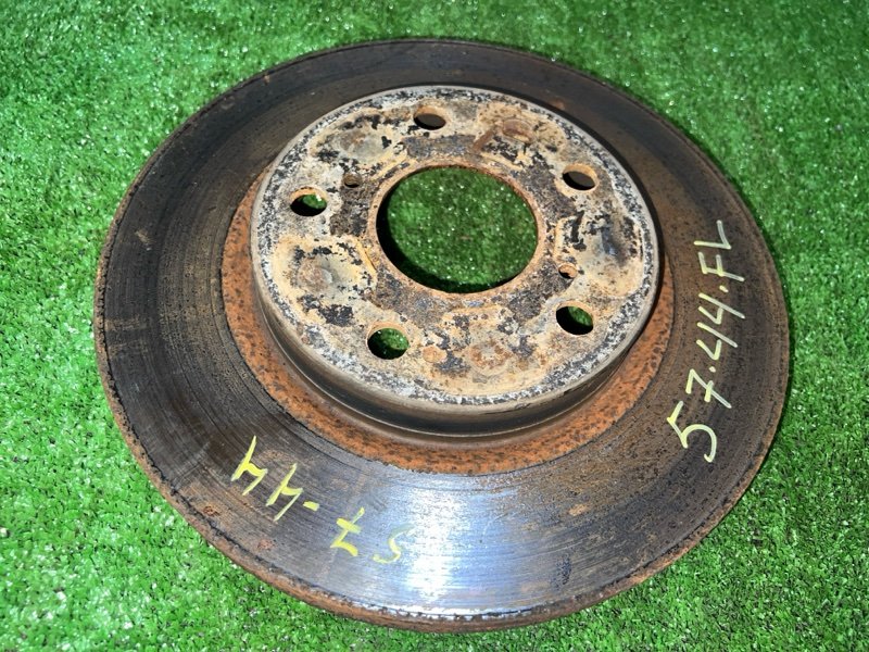 Диск тормозной Toyota Voxy ZRR70 3ZR-FE 2008 передний левый (б/у)