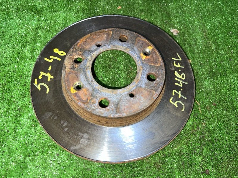 Диск тормозной Honda Fit GE6 L13A 2010 передний левый (б/у)