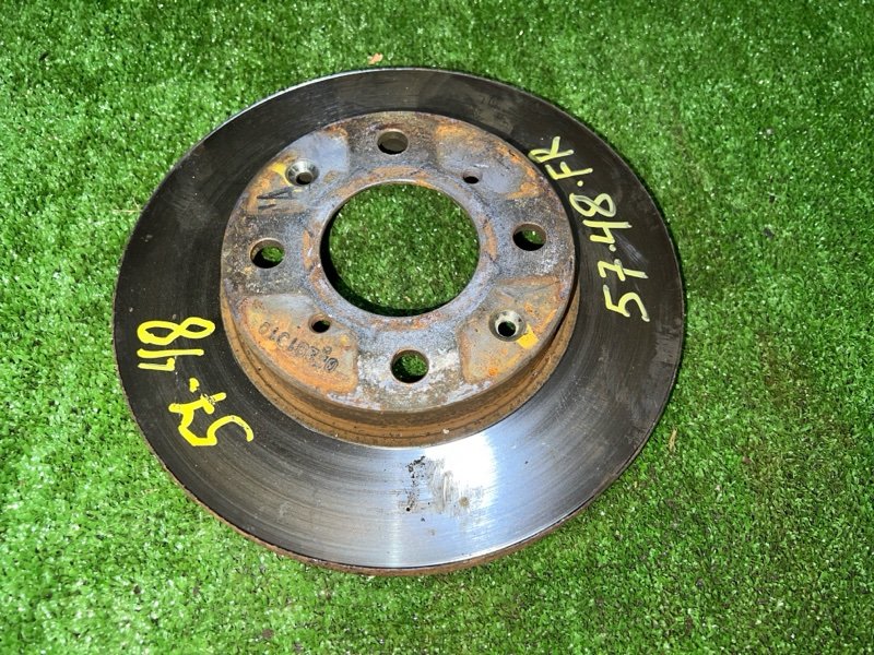 Диск тормозной Honda Fit GE6 L13A 2010 передний правый (б/у)