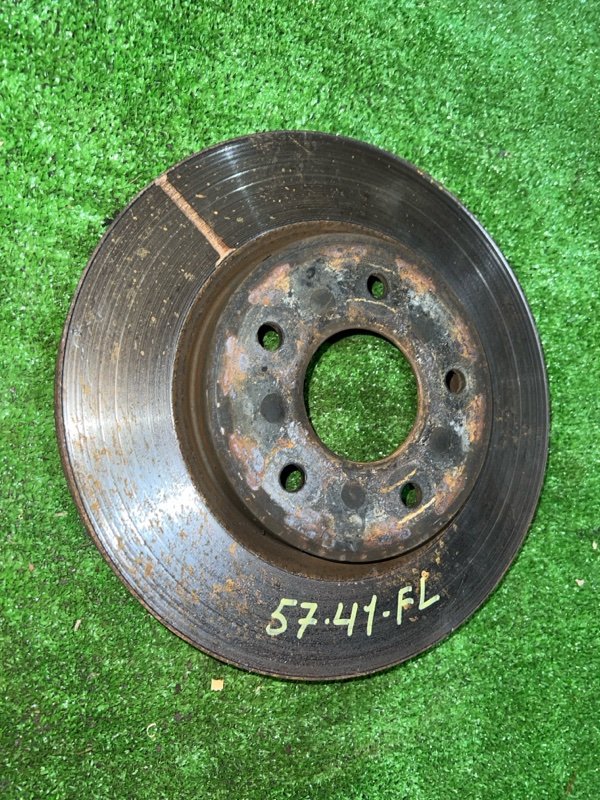 Диск тормозной Nissan Serena NC25 MR20DE 2006 передний левый (б/у)