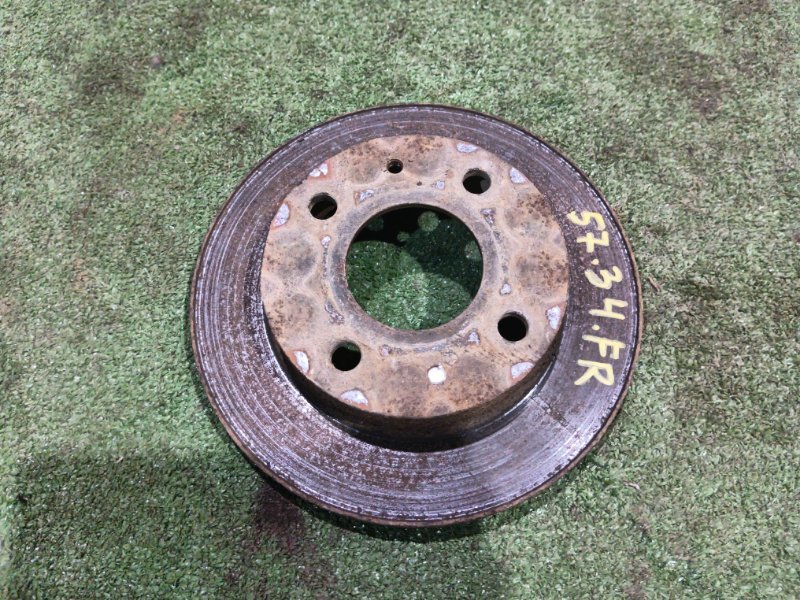 Диск тормозной Subaru Sambar TT2 EN07 2001 передний правый (б/у)