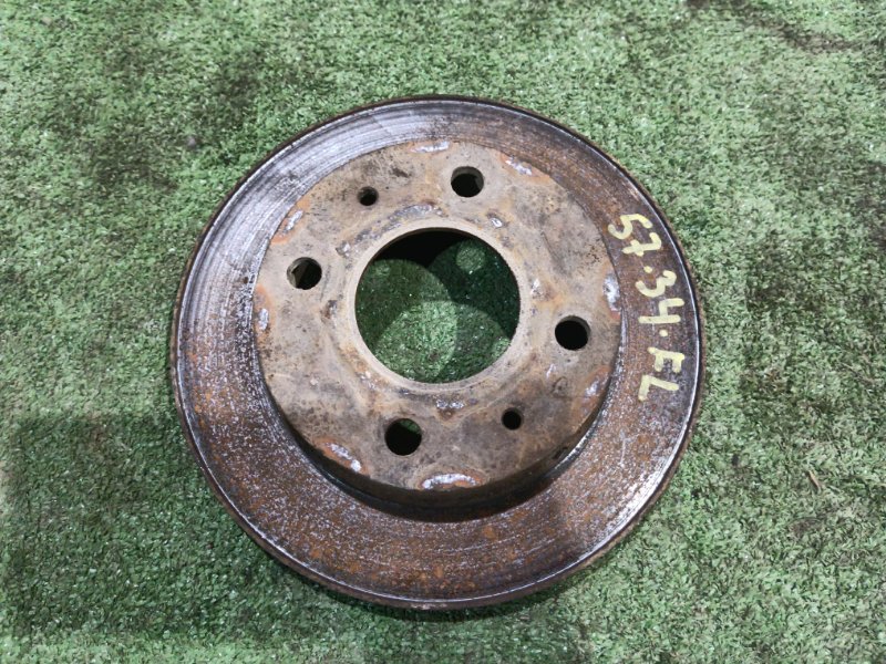 Диск тормозной Subaru Sambar TT2 EN07 2001 передний левый (б/у)