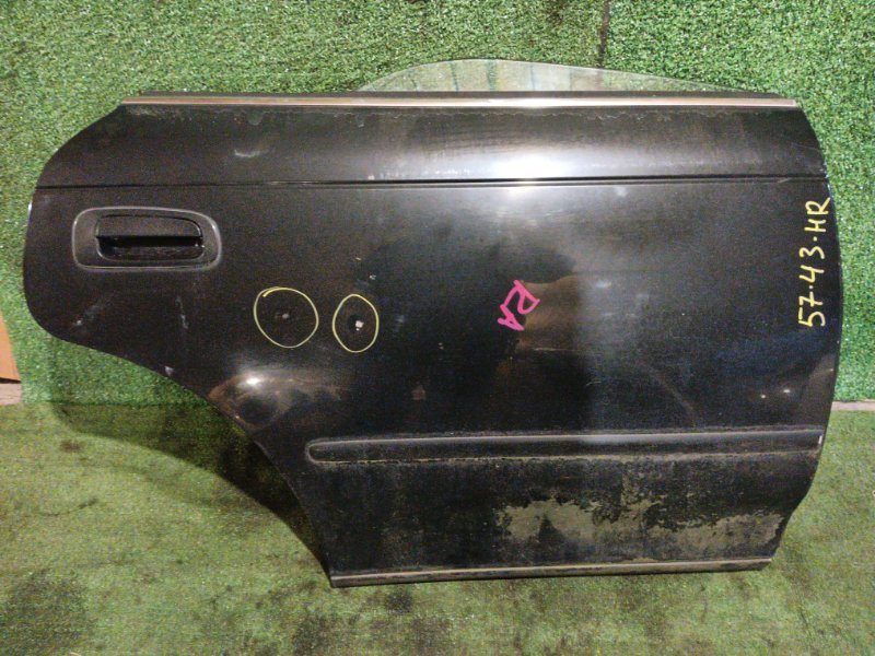 Дверь боковая Toyota MARK II JZX90 1JZ-GE 1994 задняя правая (б/у)