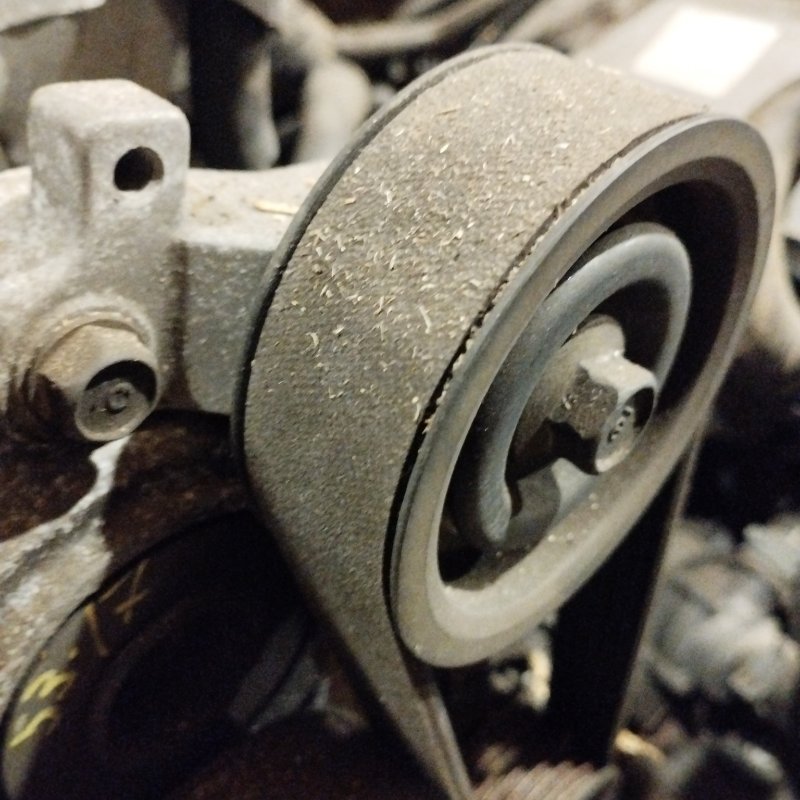 Ролик обводной приводного ремня Honda Accord Wagon CM2 K24A (б/у)