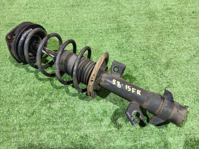 Стойка подвески Nissan NOTE E11 HR15DE 2006 передняя правая (б/у)