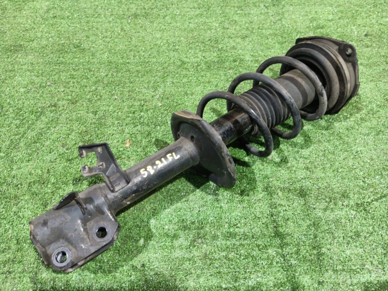 Стойка подвески Nissan March AK12 CR12DE 2008 передняя левая (б/у)