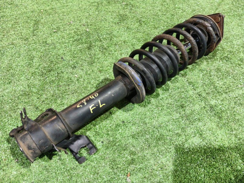 Стойка подвески Nissan Cube AZ10 CGA3DE 2001 передняя левая (б/у)