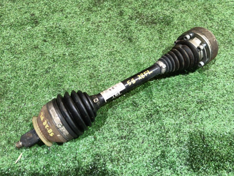 Привод Volkswagen Polo 6R1 CBZ 2011 передний левый (б/у)