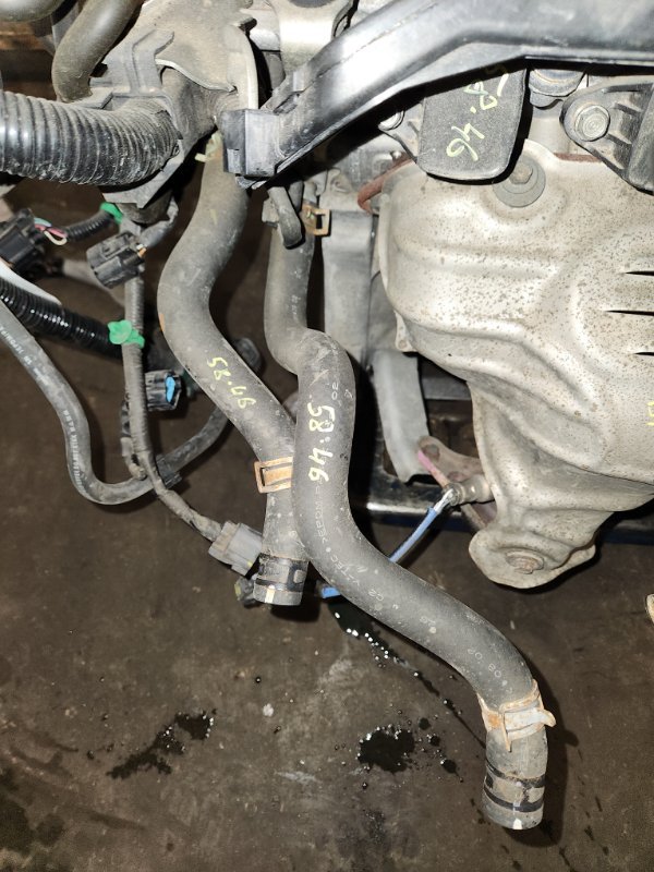 Патрубок Honda Airwave GJ2 L15A 2008 (б/у)