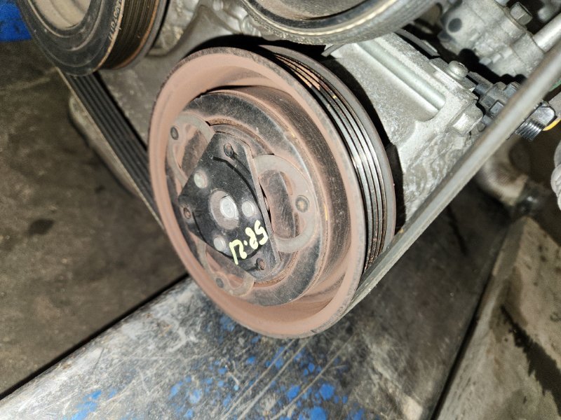 Компрессор кондиционера Nissan March AK12 CR12DE 2008 (б/у)