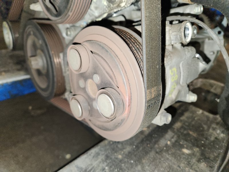 Компрессор кондиционера Mazda Demio DE3FS ZJ-VE 2010 (б/у)