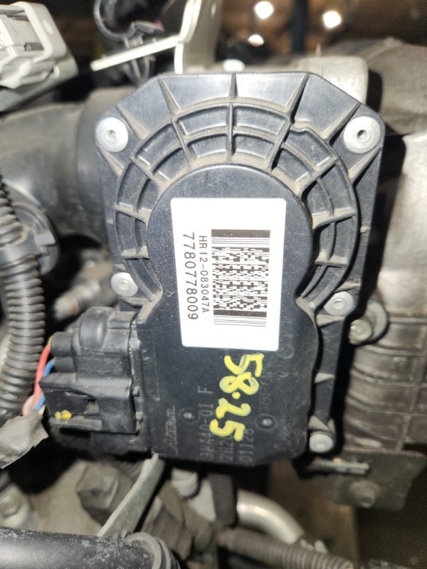 Заслонка дроссельная Nissan NOTE E12 HR12DDR 2012 (б/у)