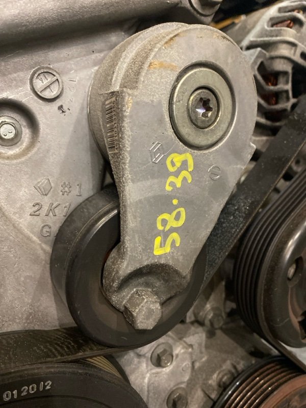 Натяжитель Nissan Sylphy TB17 MRA8DE 2013 (б/у)