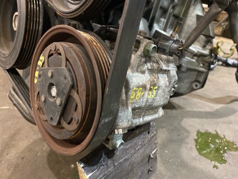 Компрессор кондиционера Nissan March AK12 CR12DE 2006 (б/у)