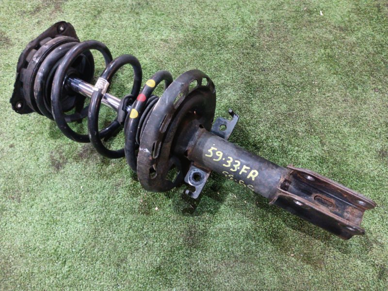 Стойка подвески Renault Megane BZ111 F4RM874 2008 передняя правая (б/у)