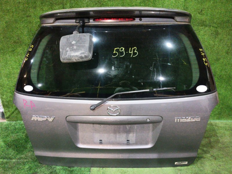 Дверь задняя багажника Mazda MPV LW3W L3-DE 2005 (б/у)