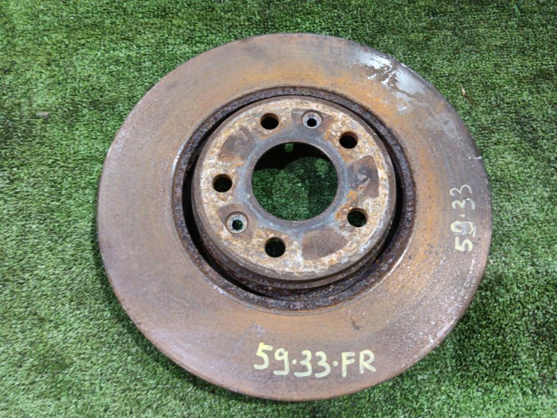 Диск тормозной Renault Megane BZ111 F4RM874 2008 передний правый (б/у)