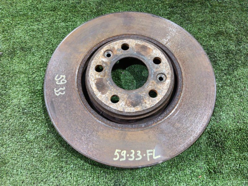 Диск тормозной Renault Megane BZ111 F4RM874 2008 передний левый (б/у)