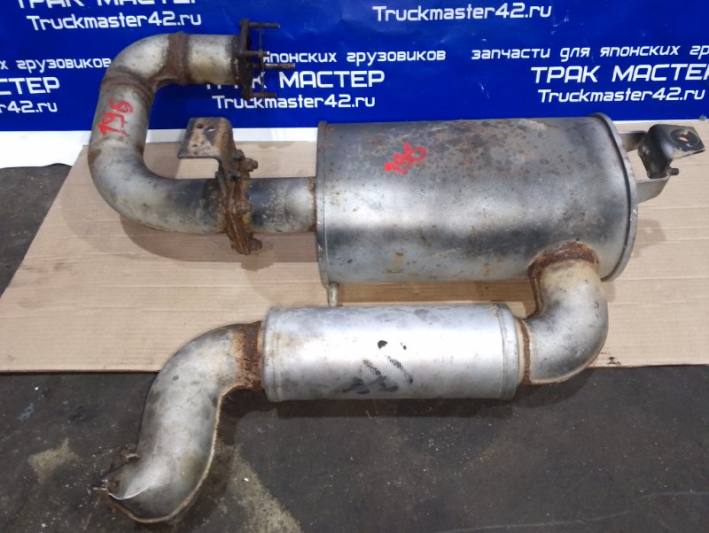 Глушитель ISUZU FORWARD NRR35E 6HL1 2004 (б/у)