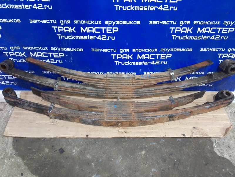Рессора в сборе MITSUBISHI FUSO FK61FM 6M60T 2005 задняя (б/у)