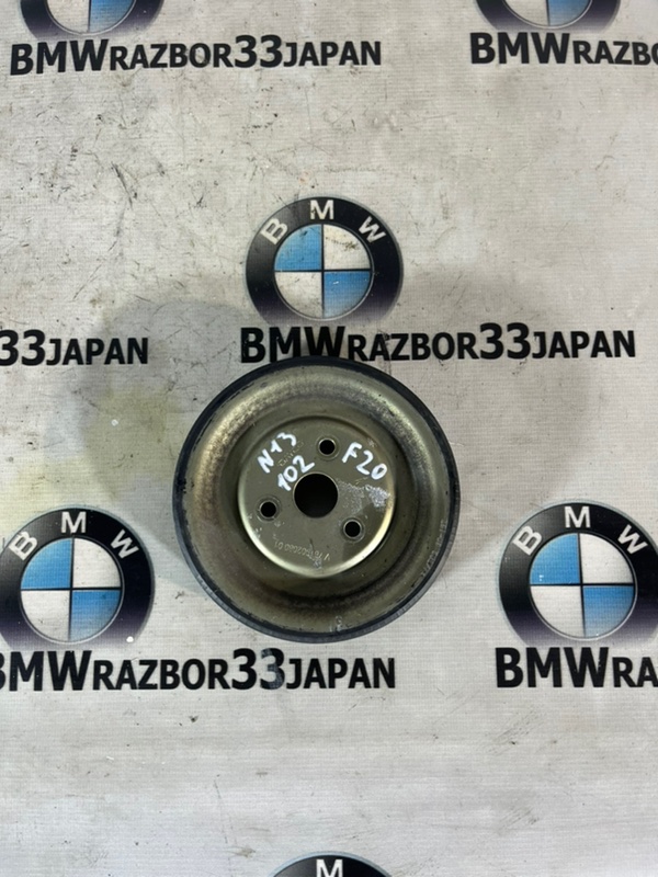 Шкив помпы BMW F20 2012 ХЭТЧБЭК N13B16A 11517619020 контрактная
