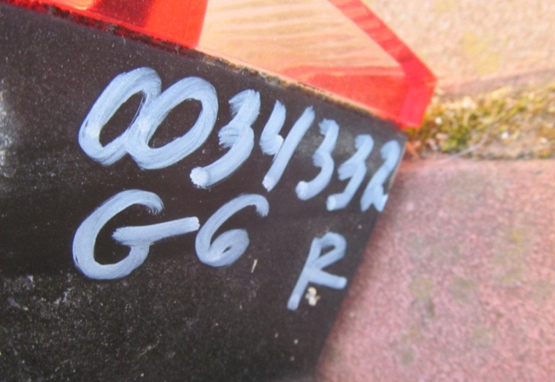 Фонарь правый Golf 6 2009-2013