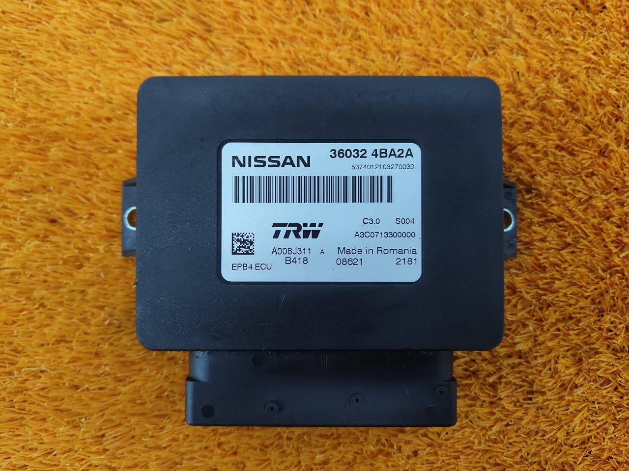 Блок управления стояночным тормозом Nissan Qashqai 2021 2 (J11) MR20 360324BA2A Б/У