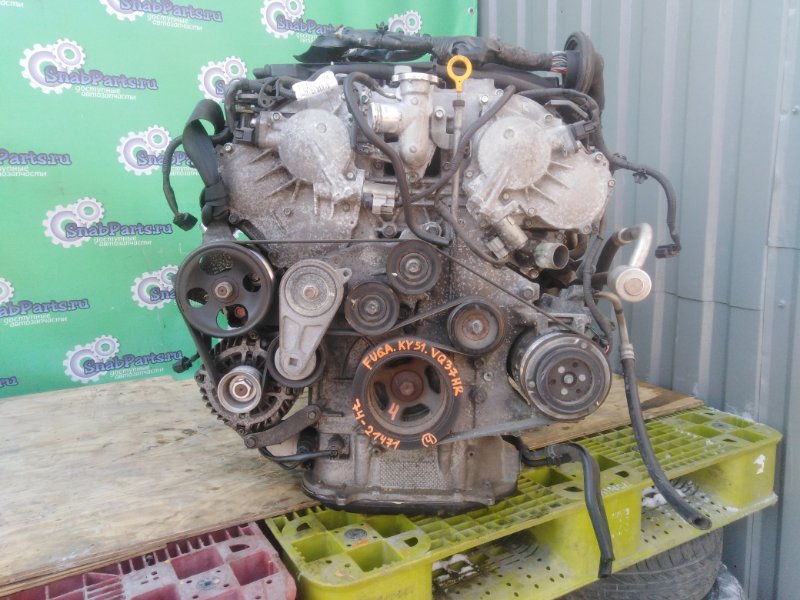 Двигатель Nissan Fuga KY51 VQ37HR 2010