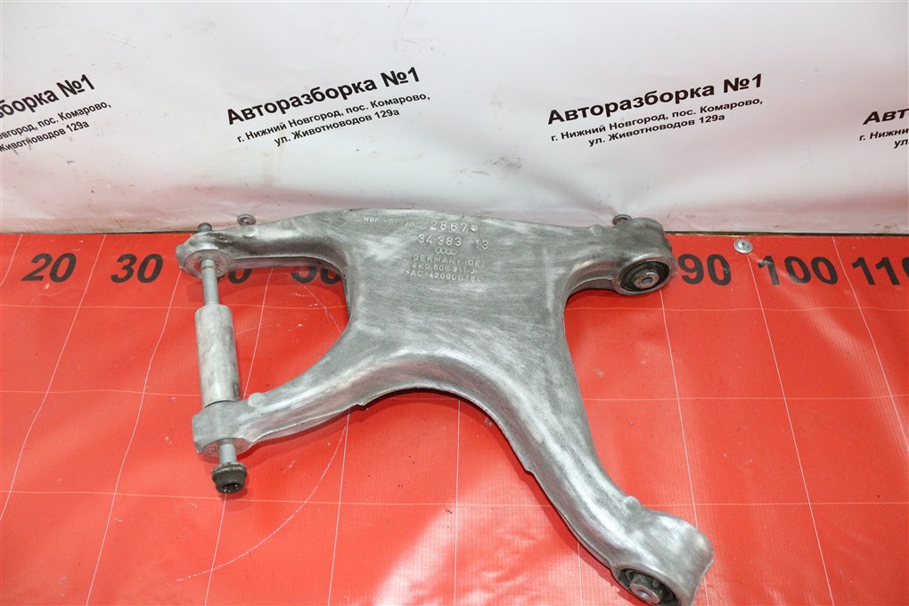 Рычаг подвески нижний задний левый Audi A4 2011 Седан B8 CDN 8K0505311J контрактная
