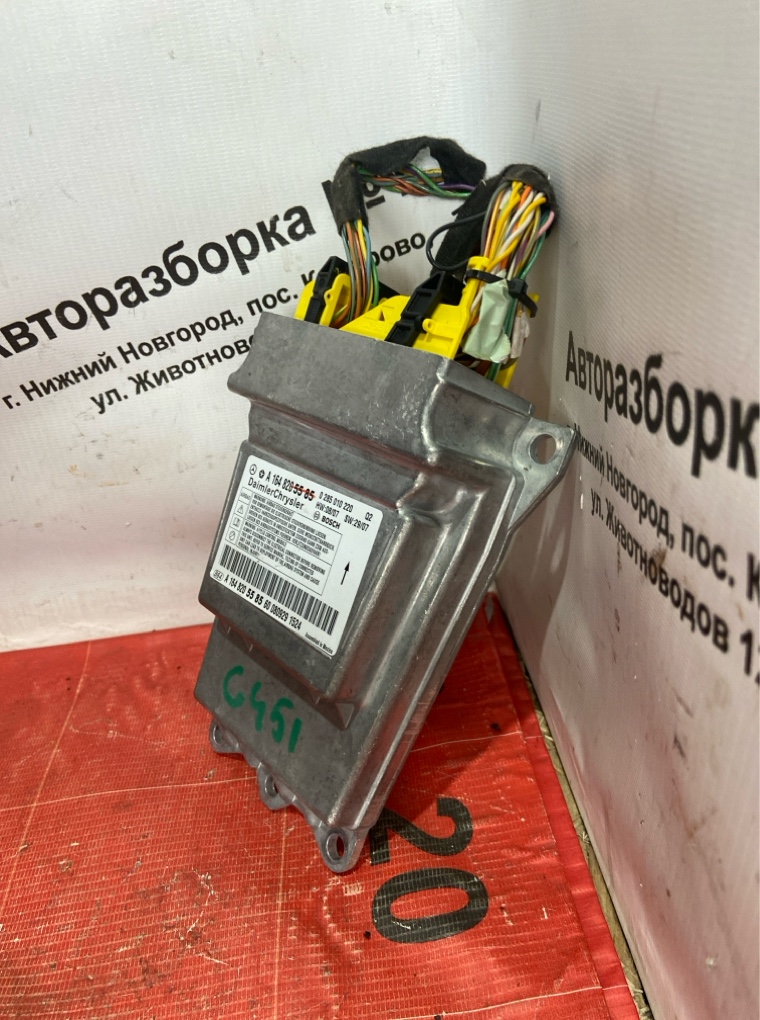 Блок управления AIR BAG Mercedes-Benz M-class 164 642.940
