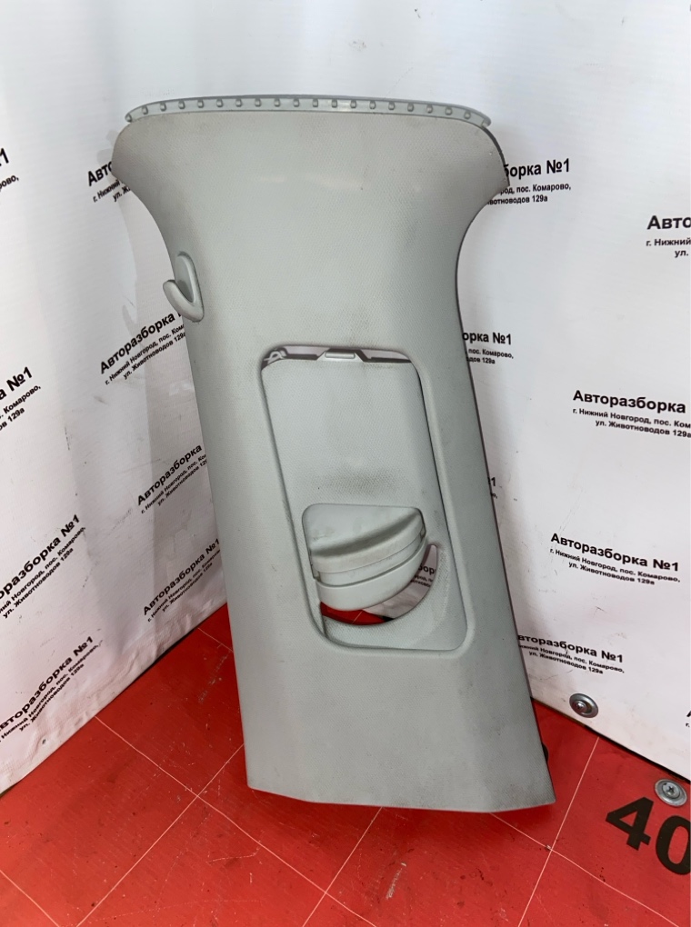 Накладка на стойку кузова левая Volkswagen Polo 2009 Седан 6RU868311 контрактная