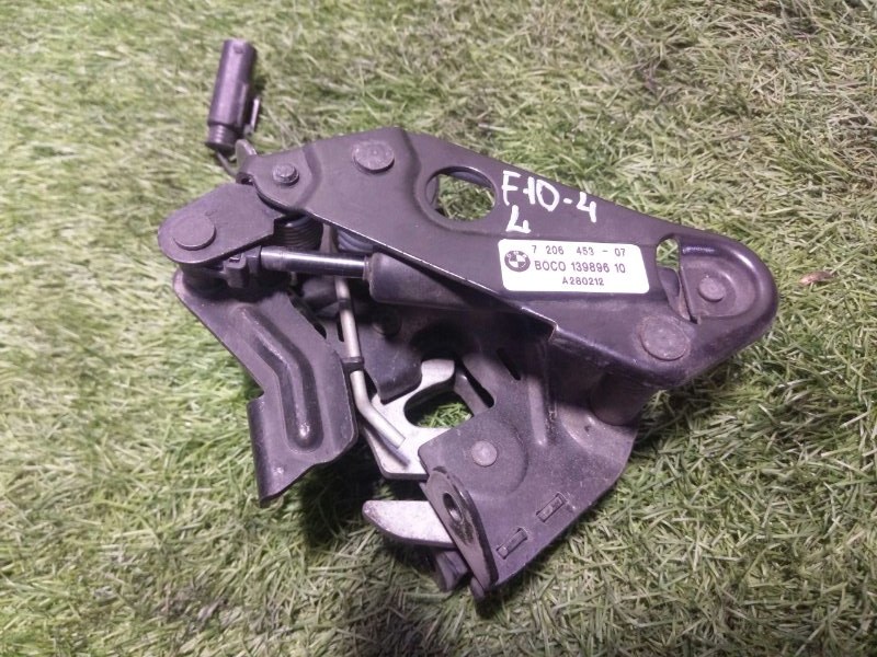 Замок капота левый BMW 5 2012 F10/F11 N47D20 51237206453 контрактная