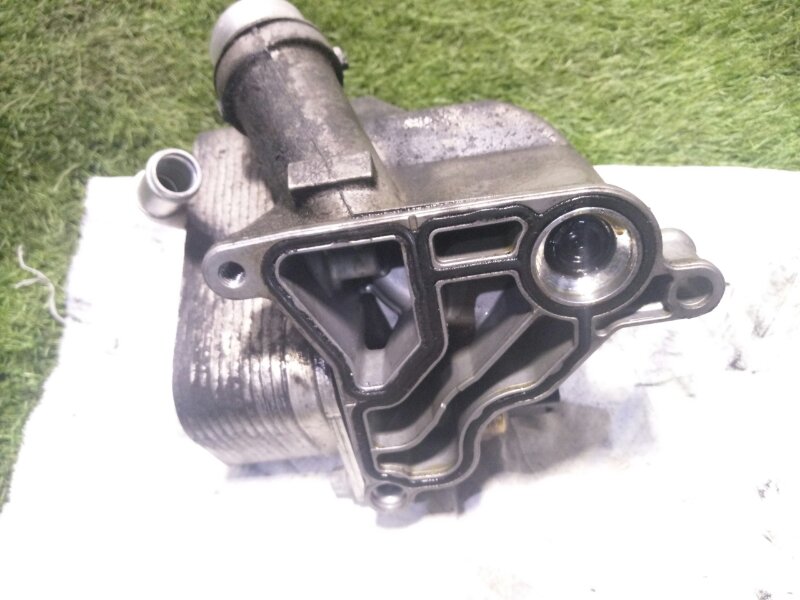 Корпус фильтра масляного BMW X5 2012 E70 N55B30A 11428683206 контрактная