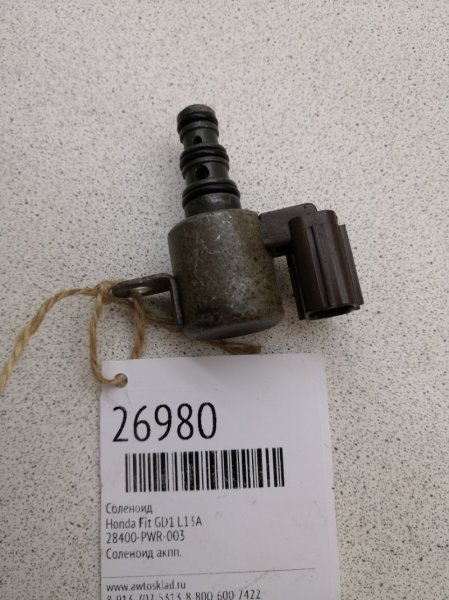 Соленоид Honda Fit GD1 L13A Соленоид Honda Fit GD1 L13A