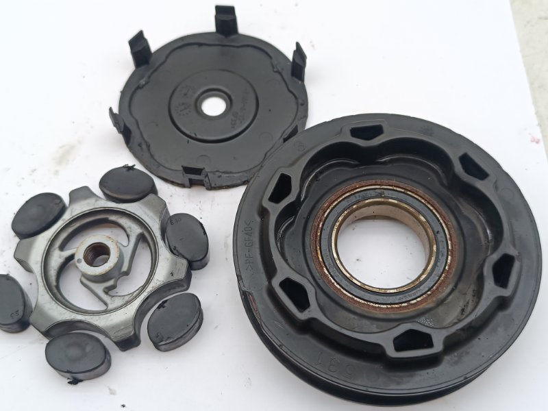 Шкив компрессора кондиционера Toyota Belta NCP96 1NZFE