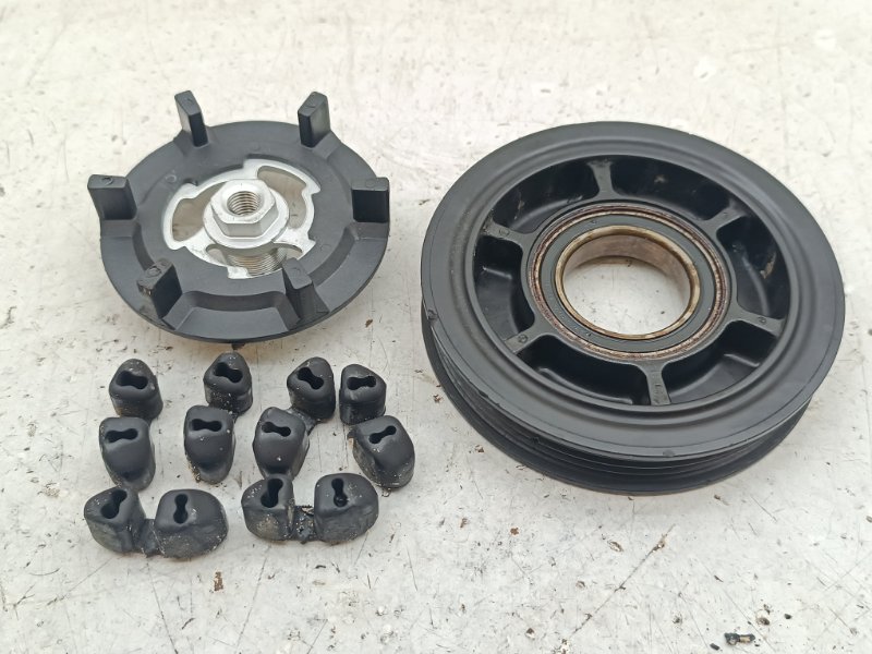 Шкив компрессора кондиционера Toyota Belta NCP96 1NZFE