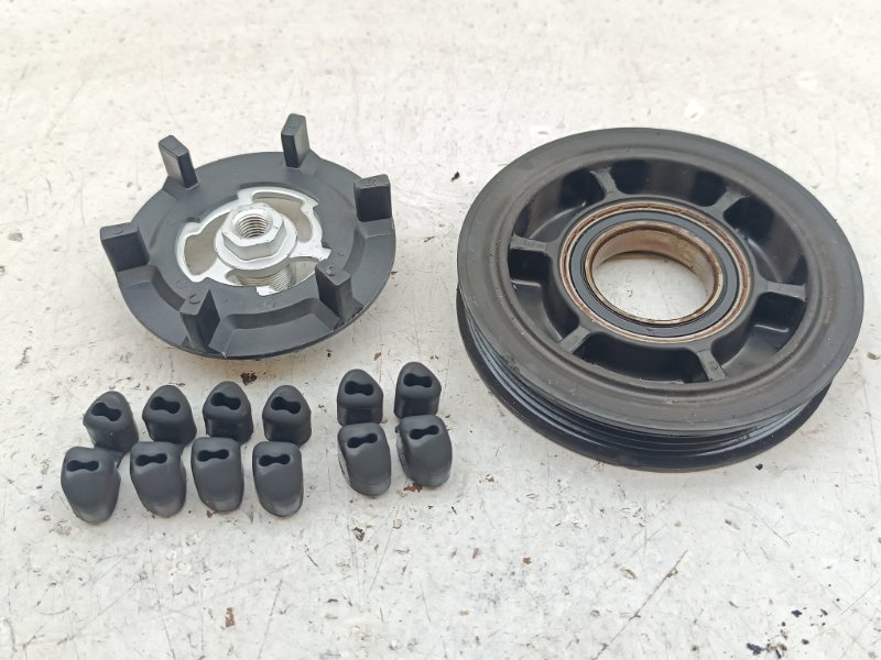 Шкив компрессора кондиционера Toyota Belta NCP96 1NZFE