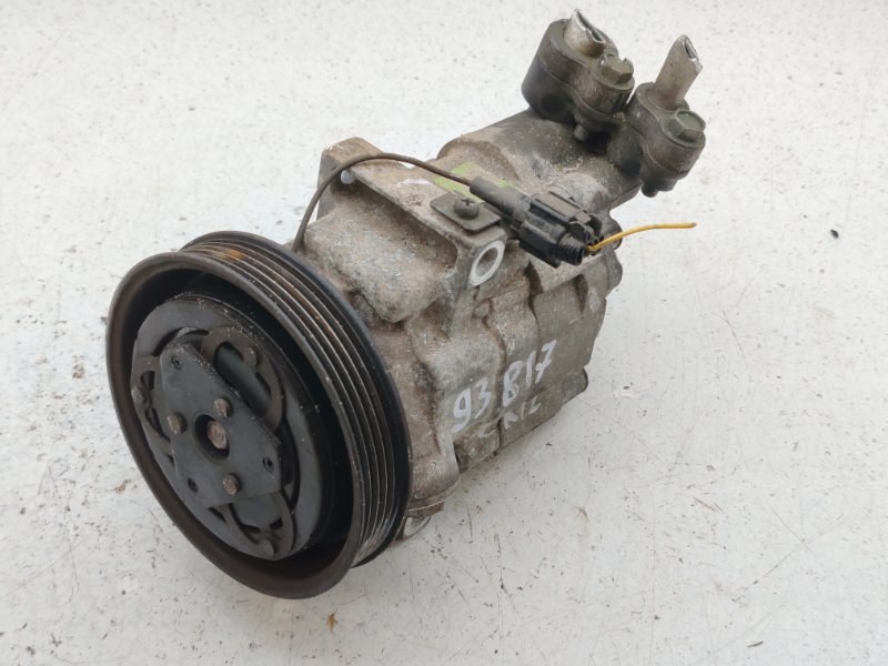 Компрессор кондиционера. Nissan Note E11 CR14DE