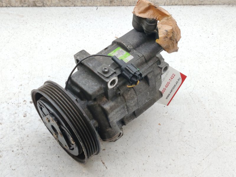 Компрессор кондиционера. Nissan Note E11 CR14DE