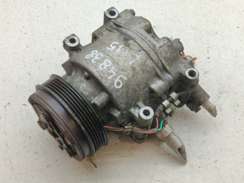 Компрессор кондиционера. Honda Fit GD1 L13A