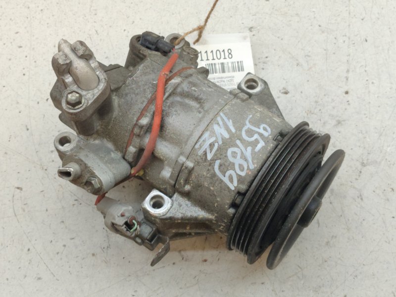Компрессор кондиционера. Toyota Belta NCP96 1NZFE
