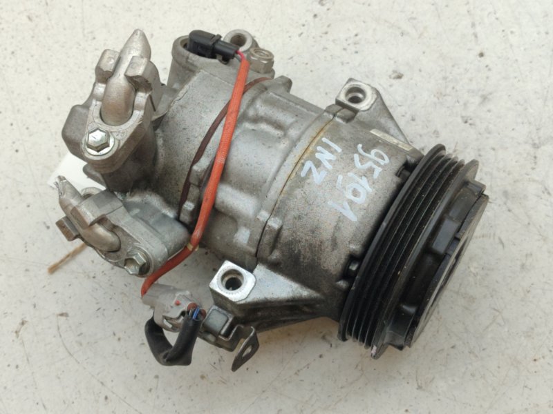 Компрессор кондиционера. Toyota Belta NCP96 1NZFE