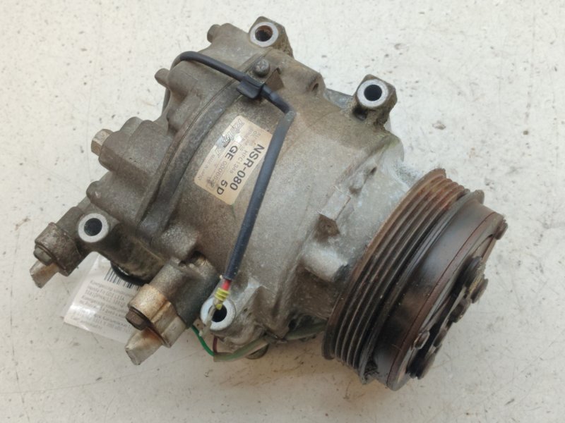 Компрессор кондиционера. Honda Fit GD1 L13A