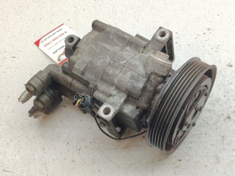 Компрессор кондиционера. Nissan Micra K12E CG10DE