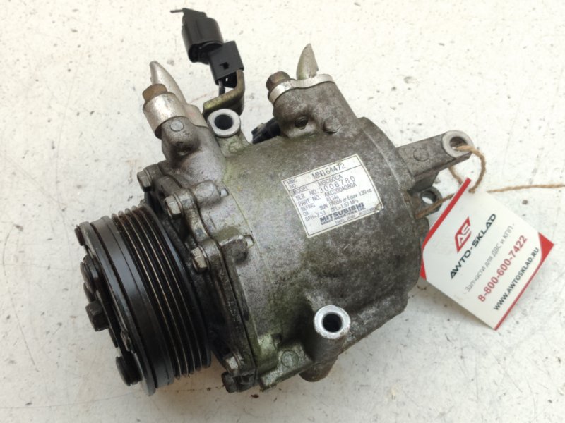 Компрессор кондиционера. Mitsubishi Colt Z21A 4A90